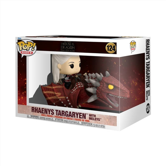 House of the Dragon - Rhaenys Targaryen on Meleys Pop! Ride