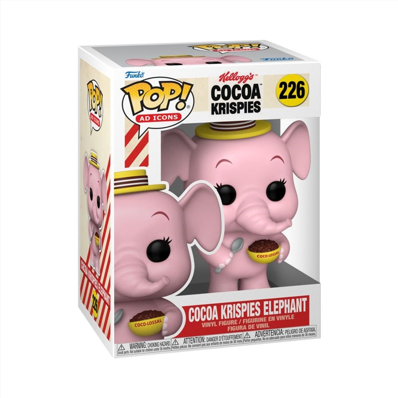 Ad Icons: Coco Krispies Elephant Pop! Vinyl