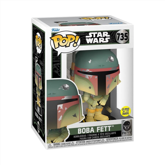 Star Wars: Fett Legacy - Boba Fett Glow Pop! Vinyl
