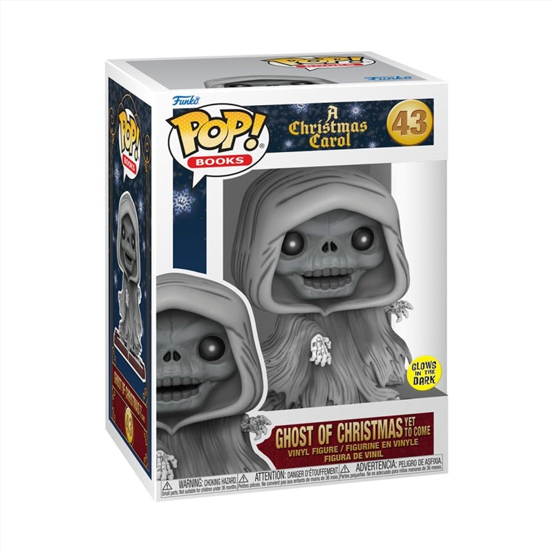 A Christmas Carol - Ghost of Christmas Yet to Come Glow Pop! Vinyl