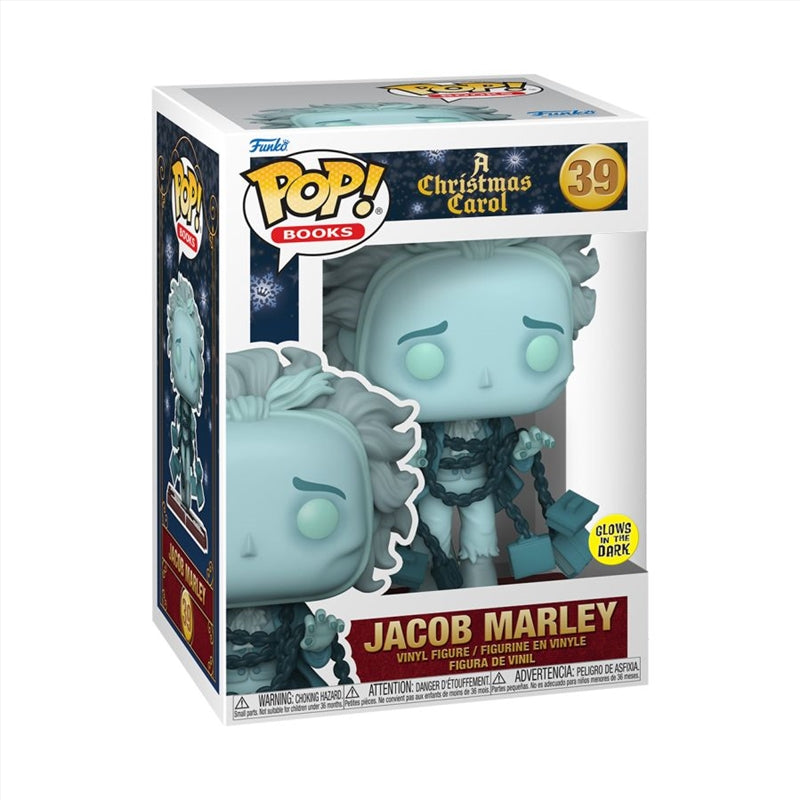 A Christmas Carol - Jacob Marley Glow Pop! Vinyl