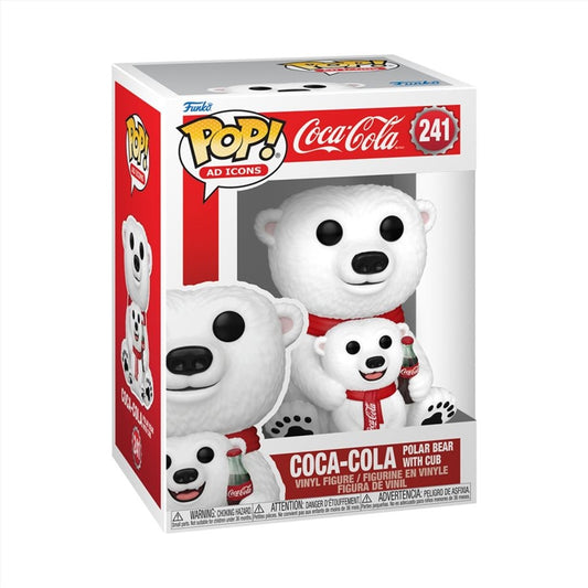 Coca-Cola - Polar Bear with Cub Pop! Vinyl