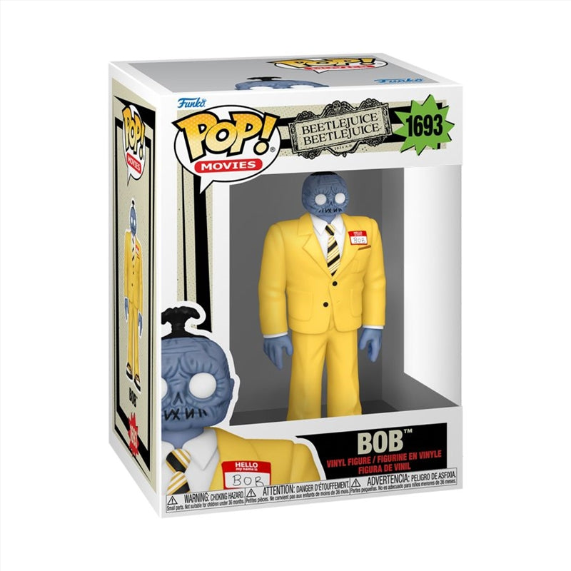 Beetlejuice Beetlejuice - Bob Pop! Vinyl