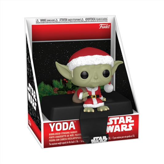 Star Wars - Yoda Pop! Edge-Sitter Stocking Hanger