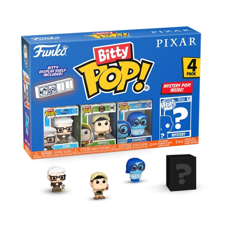 Pixar - UP Bitty Pop! 4-Pack