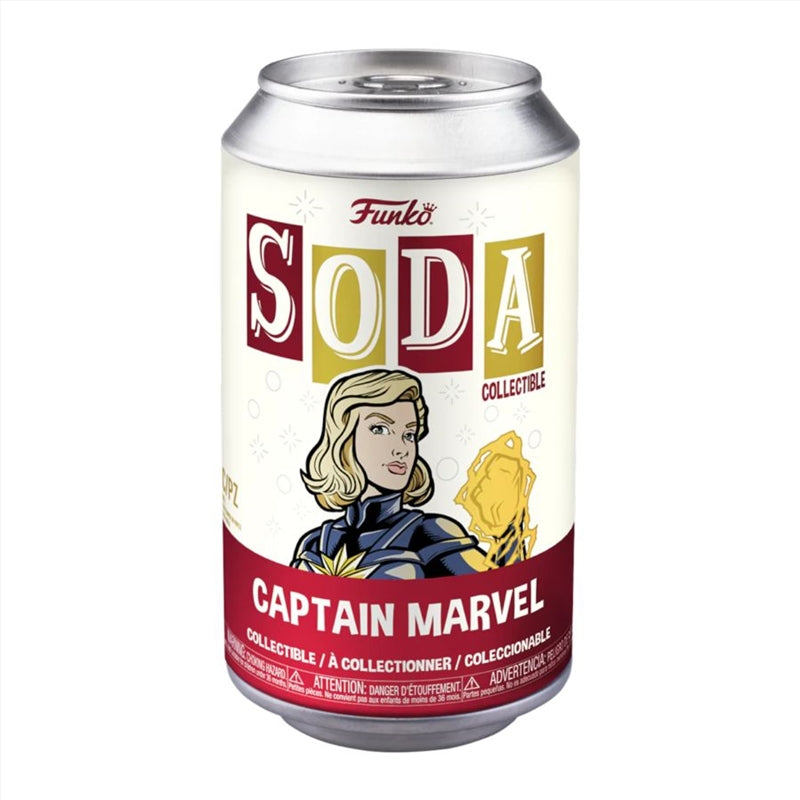 The Marvels (2023) - Captain Marvel Vinyl Soda