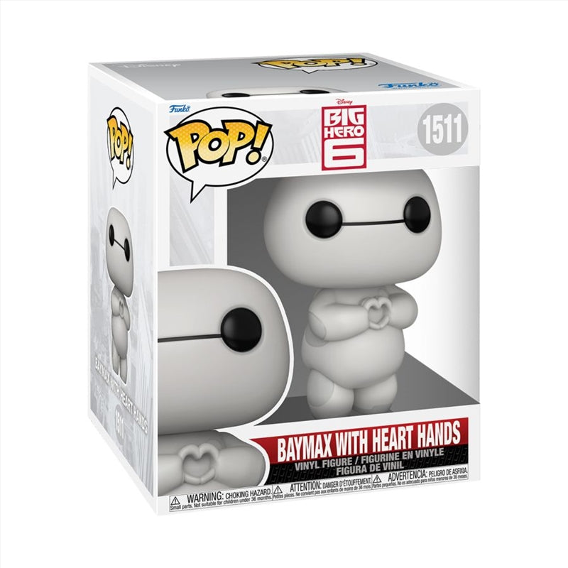 Big Hero Six - Baymax (Heart Hands) 6" Pop!