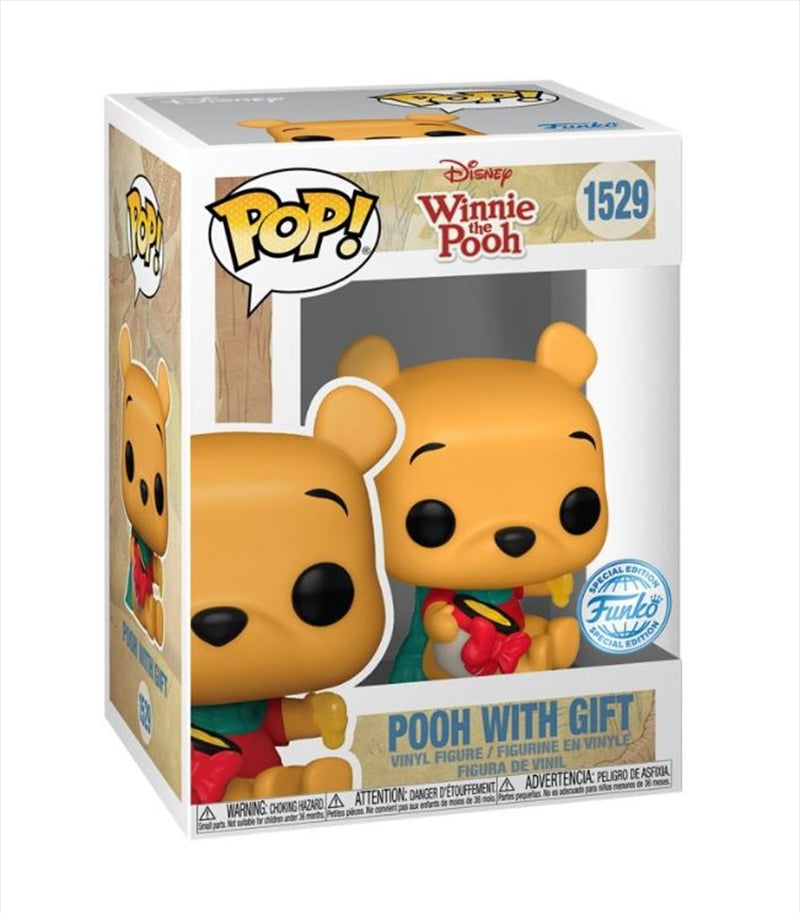 Winnie the Pooh - Pooh with gift US Exclusive Pop! Vinyl [RS]