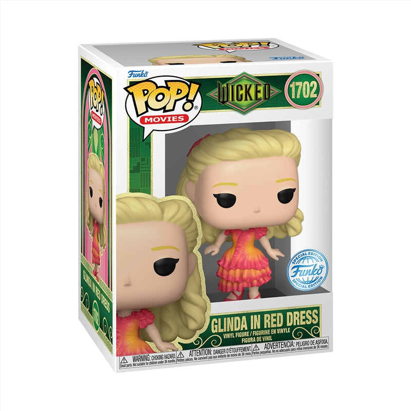 Wicked (2024) - Glinda in Red Dress Pop! RS