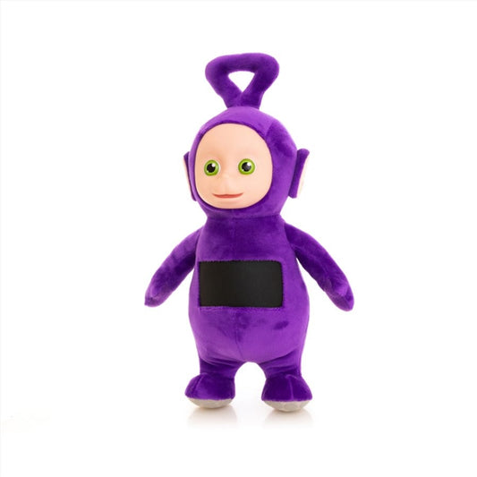 Teletubbies - Tinky Winky 8'' Plush with Interactive Color Changing Belly Patch