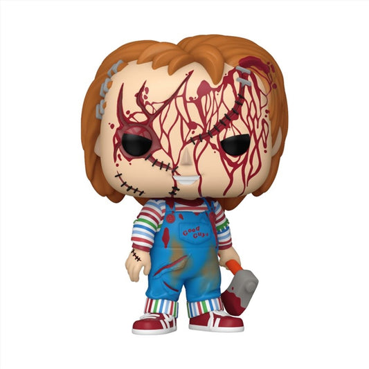 Bride of Chucky - Chucky (Battle Damaged) Pop! RS