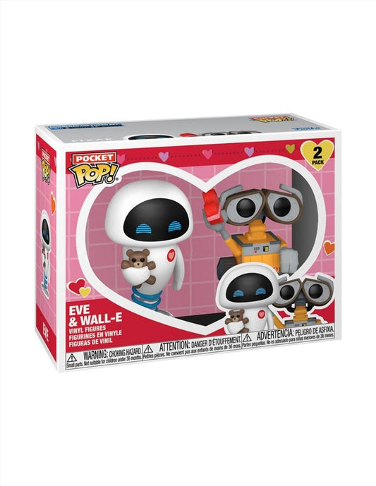 Wall-E - Valentines Pocket Pop! 2PK