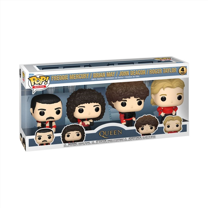 Queen - Radio Gaga Pop! 4-Pack
