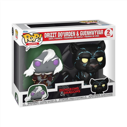 D&D - Drizzt Do'Urden & Guenhwyvar Pop! 2PK