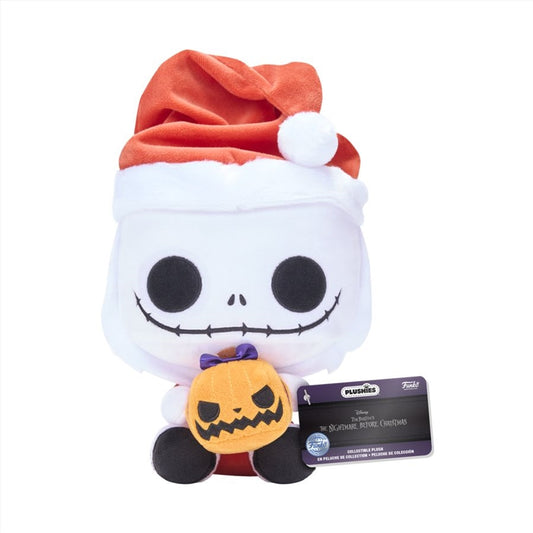 The Nightmare Before Christmas - Santa Jack (with Jack-o-lantern) US Exclusive 7" Pop! Plush [RS