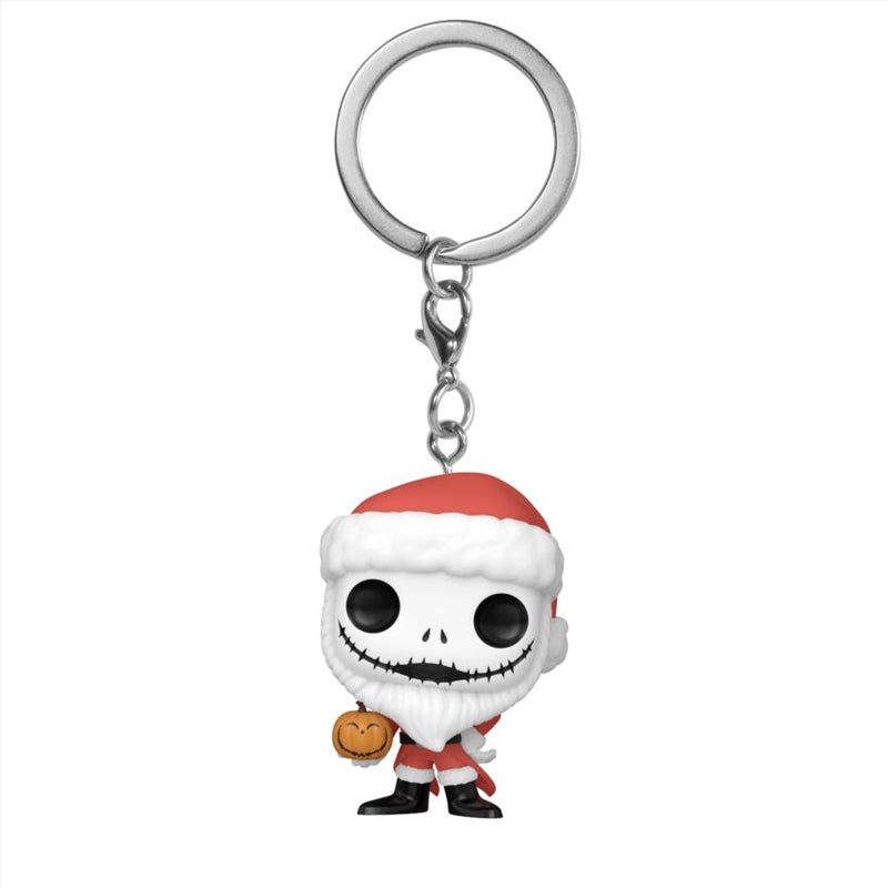 The Nightmare Before Christmas - Santa Jack (with Jack-o-lantern) US Exclusive Pop! Keychain RS
