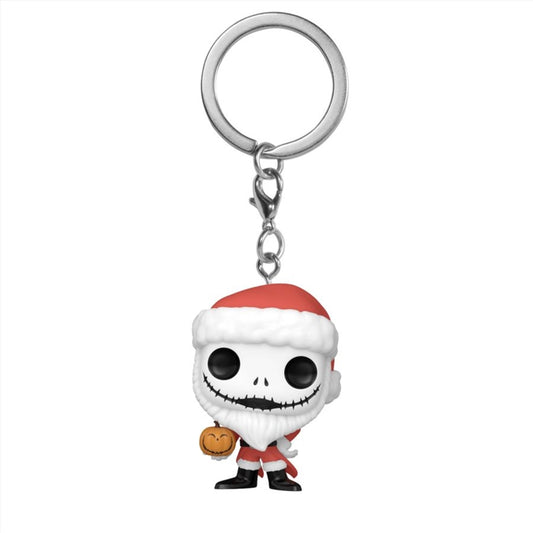 The Nightmare Before Christmas - Santa Jack (with Jack-o-lantern) US Exclusive Pop! Keychain RS