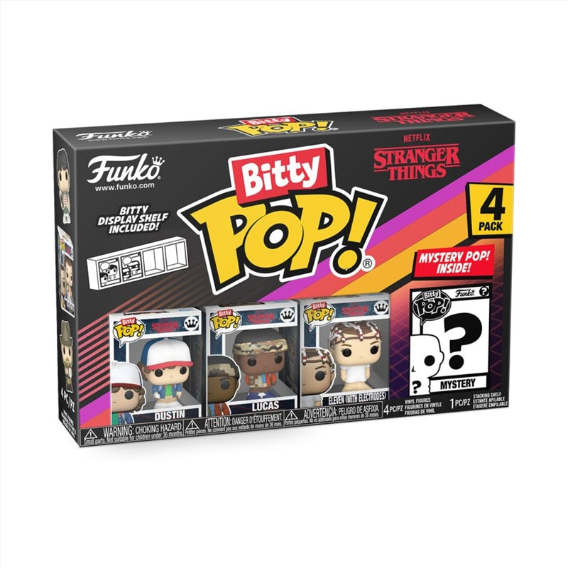 Stranger Things - Dustin Bitty Pop! 4-Pack