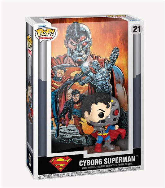 DC Comics - Cyborg Superman Pop! Comic Cover