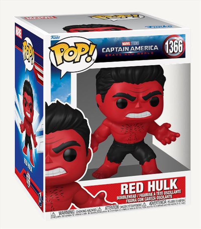 Captain America 4 - Red Hulk 6" Pop!