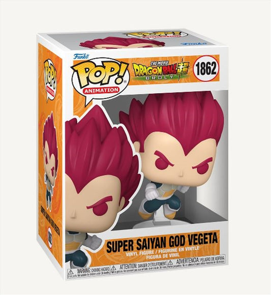 Dragon Ball Super: Broly - Super Saiyan God Vegeta Pop!