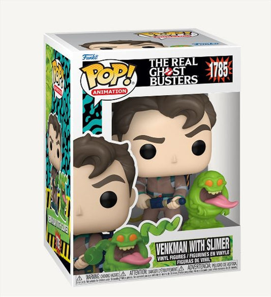 The Real Ghostbusters (TV'86) - Venkman w/Slimer Pop!