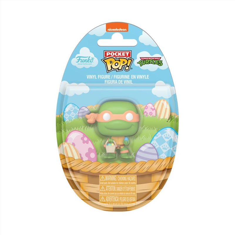 Teenage Mutant Ninja Turtles - Michelangelo Easter Pocket Pop! Vinyl