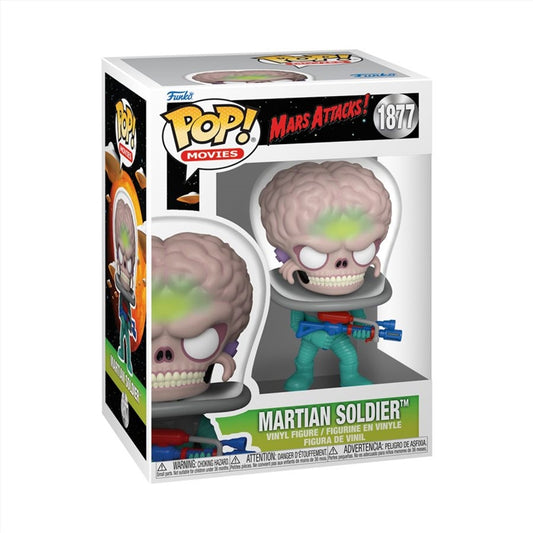Mars Attacks - Martian Soldier Pop!