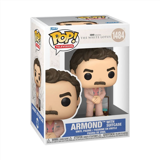 White Lotus - Armond w/Suitcase Pop!