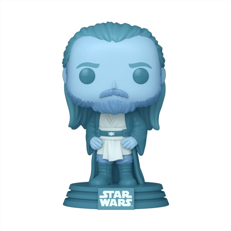 Star Wars - Qui-Gon Jinn (Force Ghost) Glow Pop! Vinyl [RS]