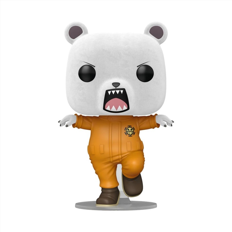 One Piece - Bepo Flocked Pop! Vinyl [RS]