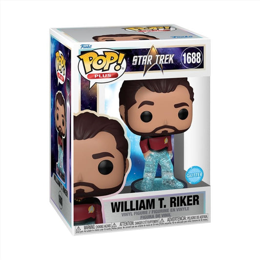 Star Trek - Transporting William T. Riker Pop! Plus