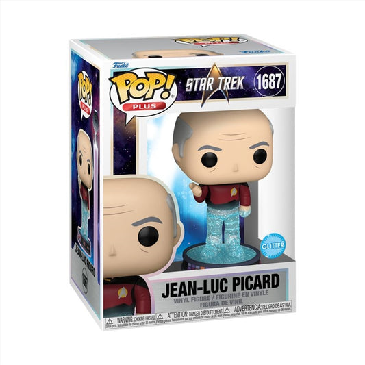 Star Trek - Transporting Jean-Luc Picard Pop! Plus