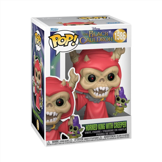 The Black Cauldron - Horned King with Creeper Pop! Vinyl