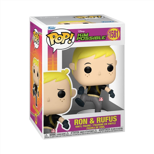 Kim Possible - Ron w/Rufus Pop!