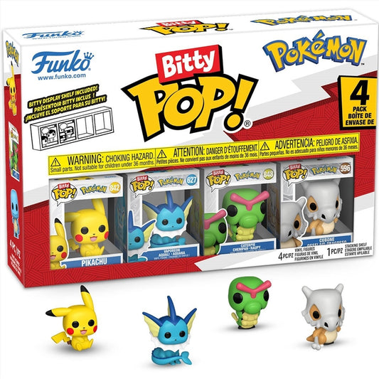 Pokemon - Pikachu Bitty Pop! 4PK