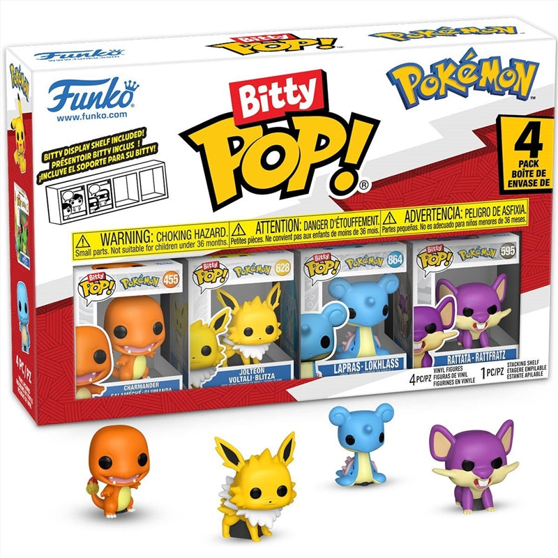 Pokemon - Charmander Bitty Pop! 4PK