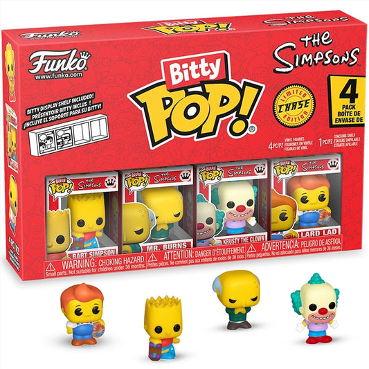 Simpsons - Bart Bitty Pop! 4PK