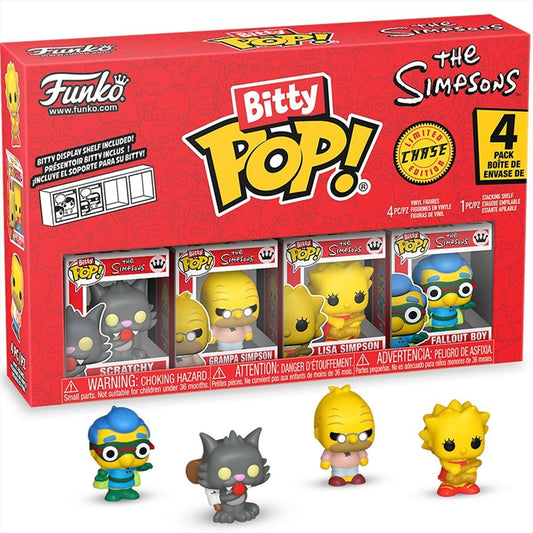 Simpsons - Scratchy Bitty Pop! 4PK