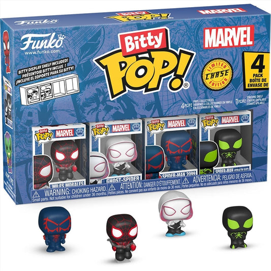 Spider-Man - Miles Morales Bitty Pop! 4PK