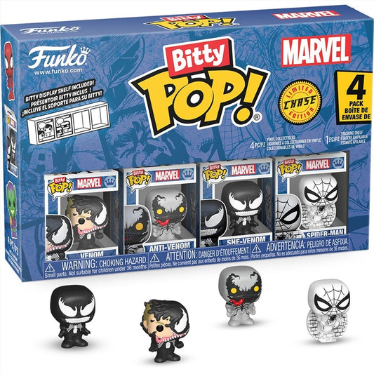 Spider-Man - Venom Bitty Pop! 4PK