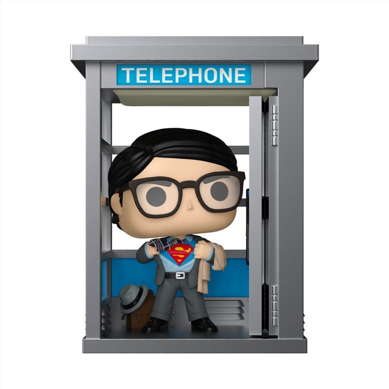 DC Comics - Superman in Phone Booth Pop! Deluxe [RS]