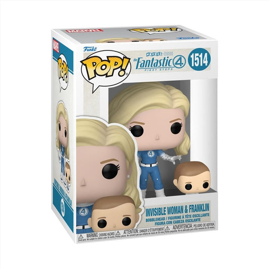 Fantastic Four (2025) - Invisible Woman & Franklin Pop!