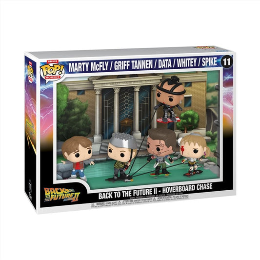 Back To The Future - Hoverboard Chase Scene Pop! Moment DLX RS
