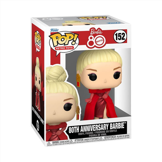 Retro Toys - Barbie 80th Anniversary Pop! Vinyl