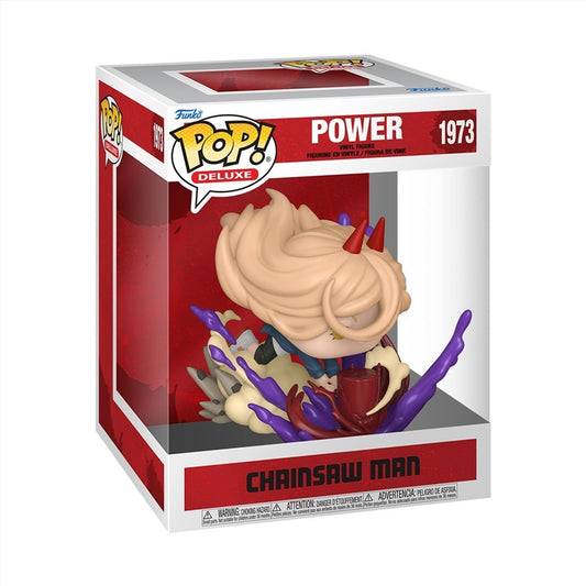 Chainsaw Man - Power w/Blood Mallet Deluxe Pop! Vinyl
