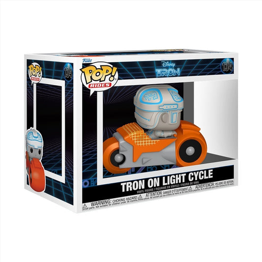 Tron (1982) - Tron w/Cycle Pop! Ride Vinyl