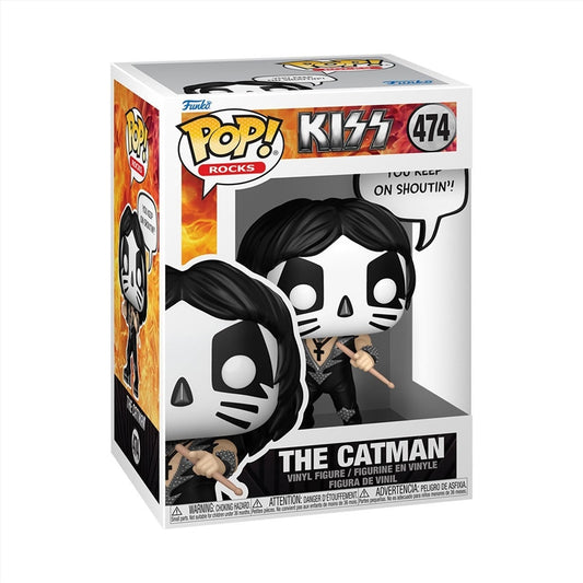 Pop! Sayings - KISS: The Catman (Rock & Roll All Night) Pop! Vinyl