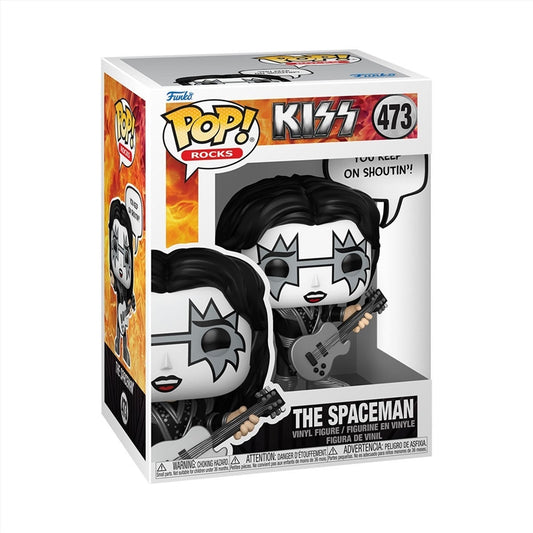 Pop! Sayings - KISS: The Spaceman (Rock & Roll All Night) Pop! Vinyl