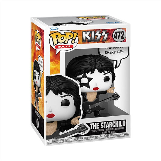 Pop! Sayings - KISS: The Starchild (Rock & Roll All Night) Pop! Vinyl